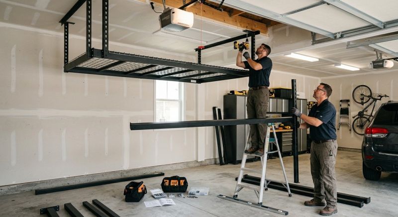 Ceiling Rack Installation in Fairfax County, VA